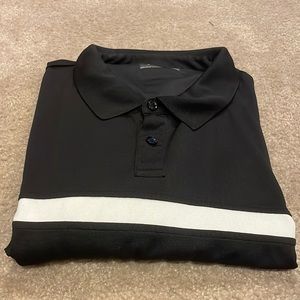 5X black with white stripe Callaway polo